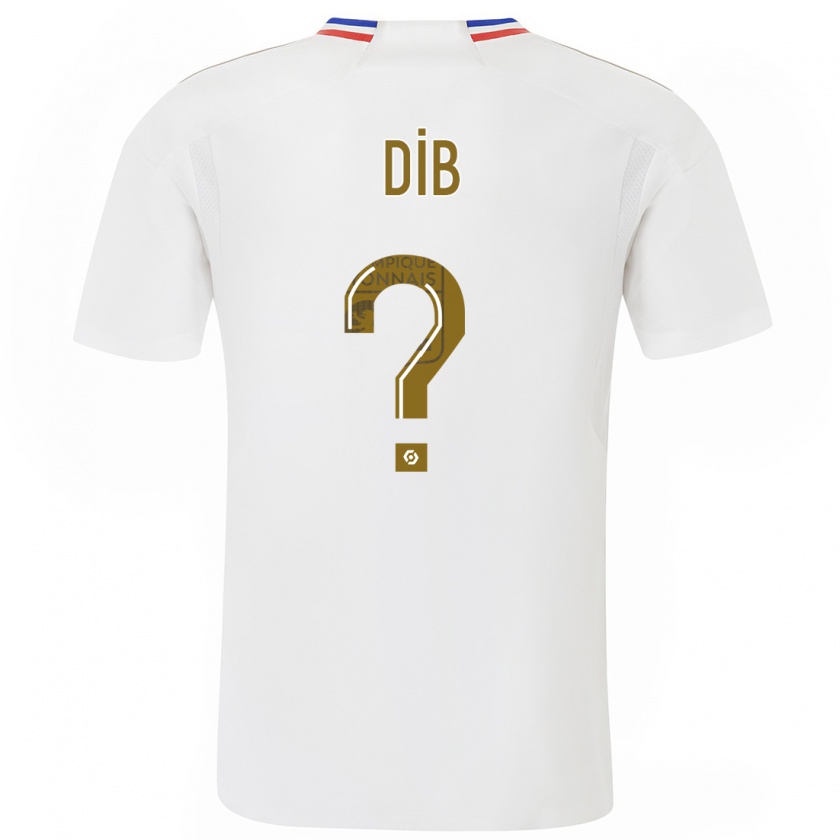 Kandiny Herren Djibrail Dib #0 Weiß Heimtrikot Trikot 2023/24 T-Shirt