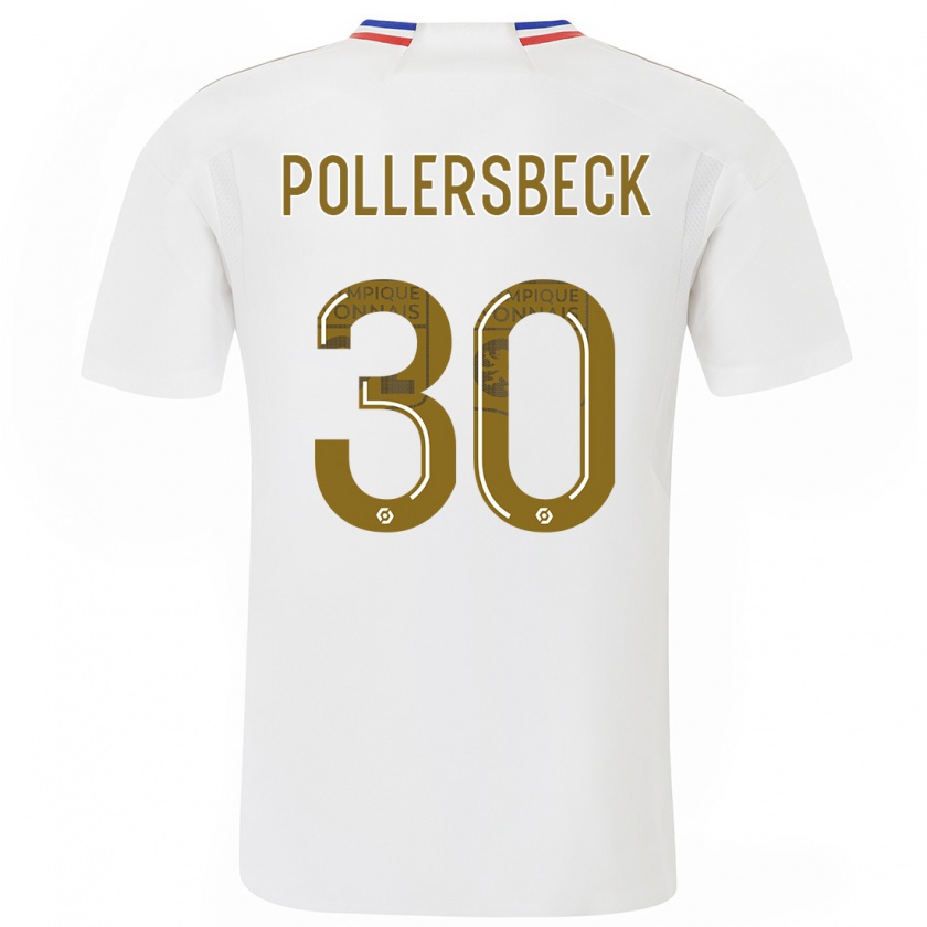 Kandiny Herren Julian Pollersbeck #30 Weiß Heimtrikot Trikot 2023/24 T-Shirt