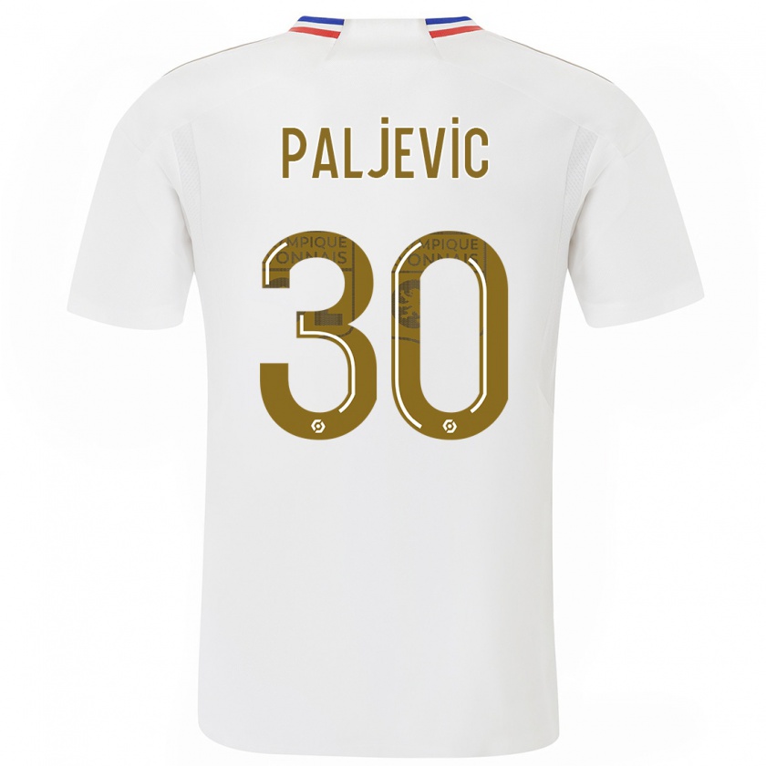 Kandiny Herren Alyssia Paljevic #30 Weiß Heimtrikot Trikot 2023/24 T-Shirt