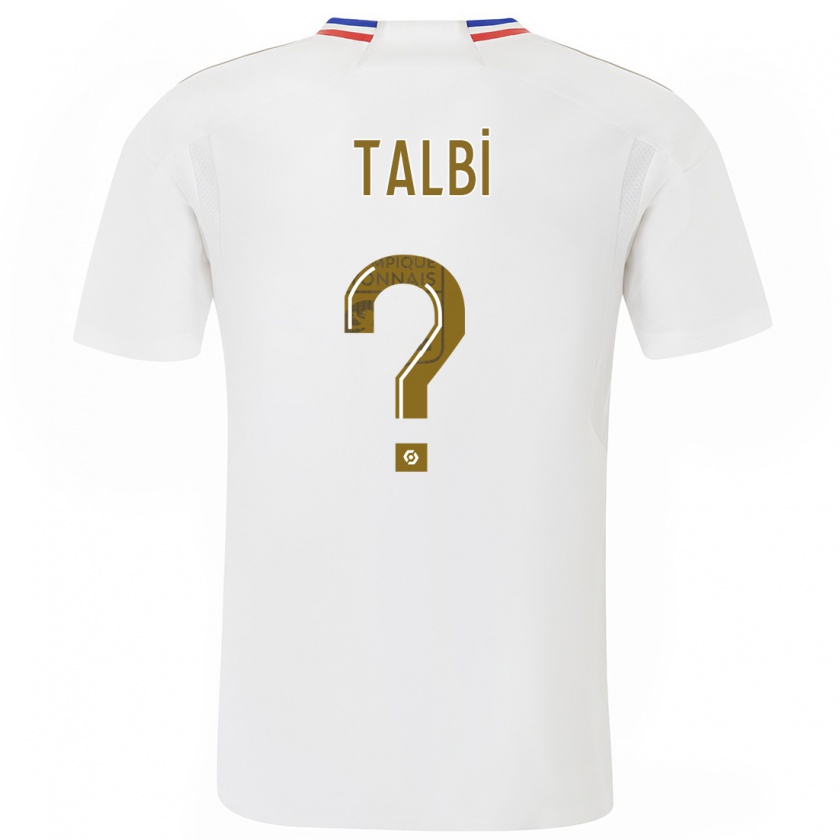 Kandiny Herren Ryad Talbi #0 Weiß Heimtrikot Trikot 2023/24 T-Shirt