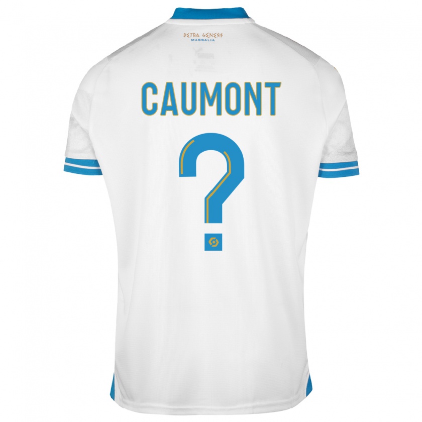 Kandiny Herren Enzo Caumont #0 Weiß Heimtrikot Trikot 2023/24 T-Shirt