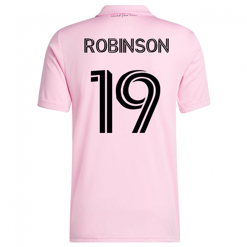 Kandiny Herren Robbie Robinson #19 Rosa Heimtrikot Trikot 2023/24 T-Shirt