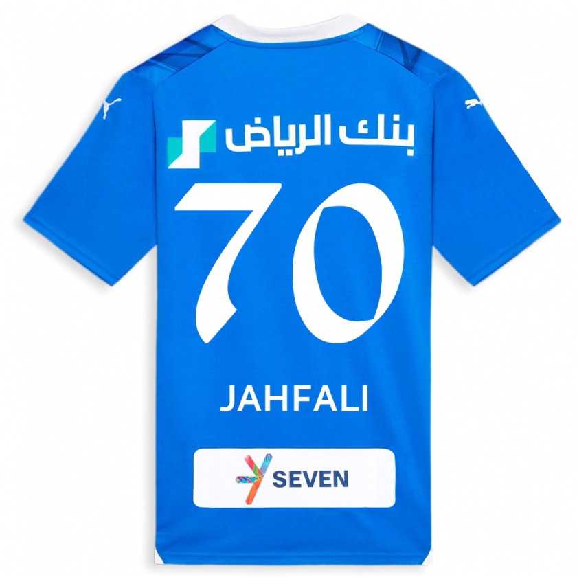 Kandiny Herren Mohammed Jahfali #70 Blau Heimtrikot Trikot 2023/24 T-Shirt