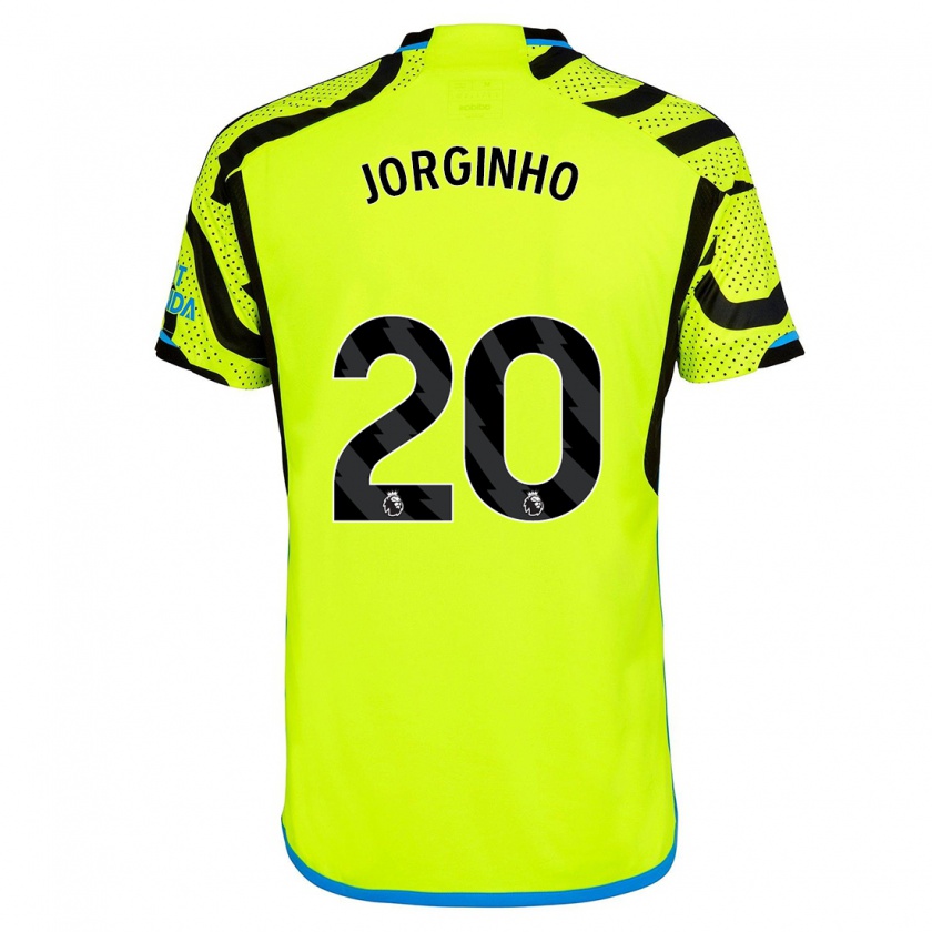 Kandiny Herren Jorginho #20 Gelb Auswärtstrikot Trikot 2023/24 T-Shirt