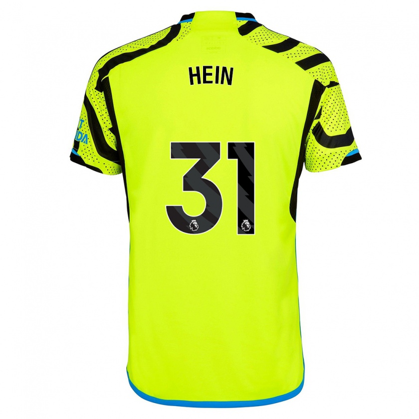 Kandiny Herren Karl Hein #31 Gelb Auswärtstrikot Trikot 2023/24 T-Shirt
