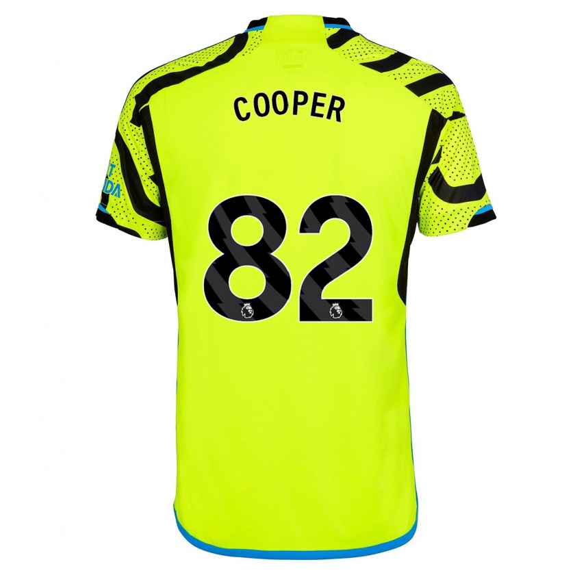 Kandiny Herren Noah Cooper #82 Gelb Auswärtstrikot Trikot 2023/24 T-Shirt