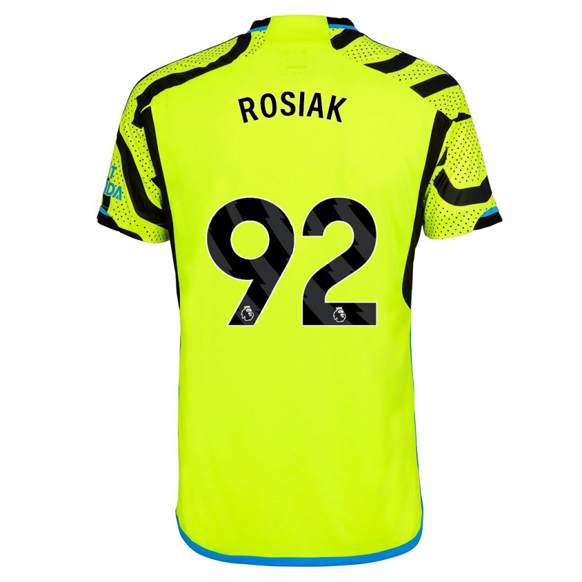 Kandiny Herren Michal Rosiak #92 Gelb Auswärtstrikot Trikot 2023/24 T-Shirt