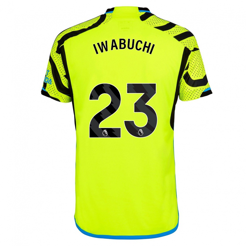 Kandiny Herren Mana Iwabuchi #23 Gelb Auswärtstrikot Trikot 2023/24 T-Shirt