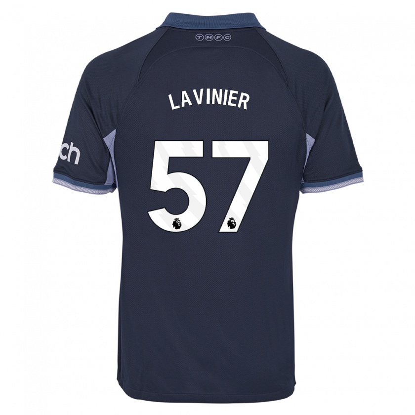 Kandiny Herren Marcel Lavinier #57 Dunkelblau Auswärtstrikot Trikot 2023/24 T-Shirt