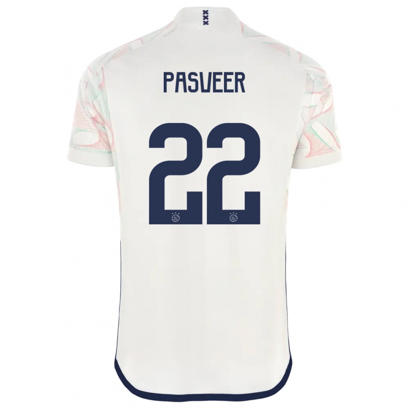Kandiny Herren Remko Pasveer #22 Weiß Auswärtstrikot Trikot 2023/24 T-Shirt