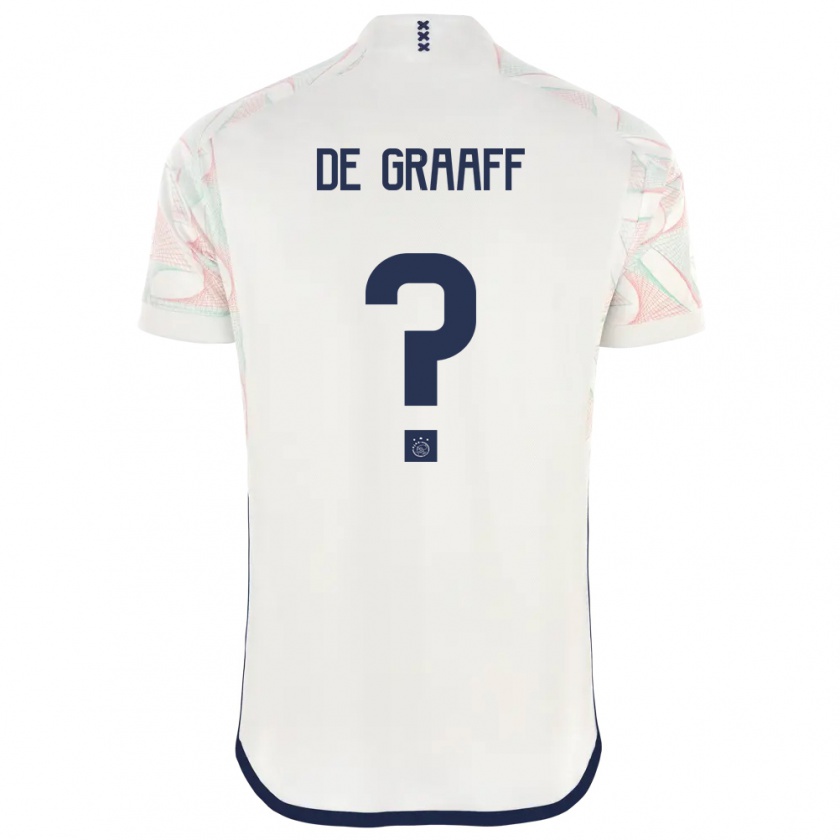 Kandiny Herren Tom De Graaff #0 Weiß Auswärtstrikot Trikot 2023/24 T-Shirt