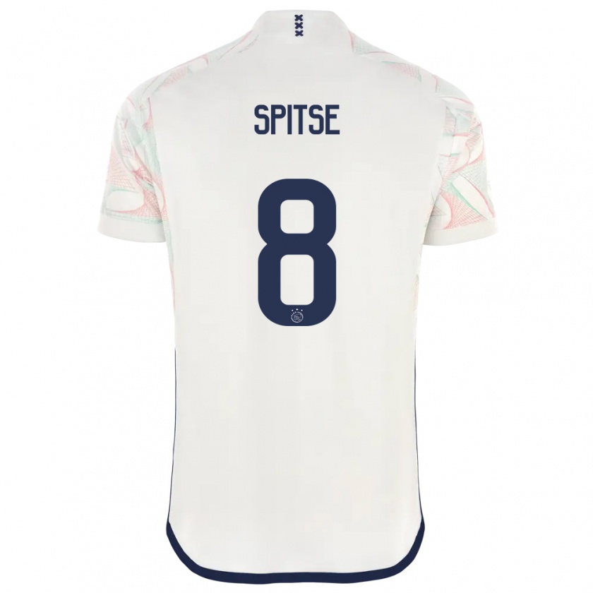 Kandiny Herren Sherida Spitse #8 Weiß Auswärtstrikot Trikot 2023/24 T-Shirt
