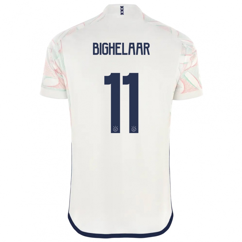 Kandiny Herren Marjolijn Van Den Bighelaar #11 Weiß Auswärtstrikot Trikot 2023/24 T-Shirt