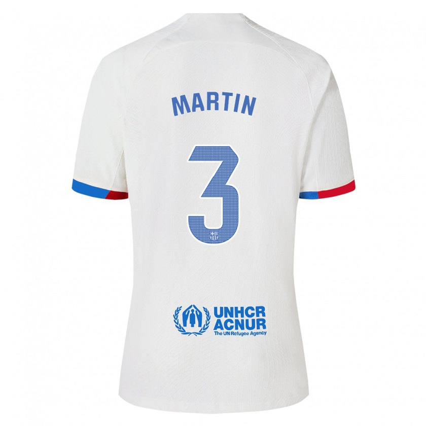 Kandiny Herren Gerard Martin #3 Weiß Auswärtstrikot Trikot 2023/24 T-Shirt