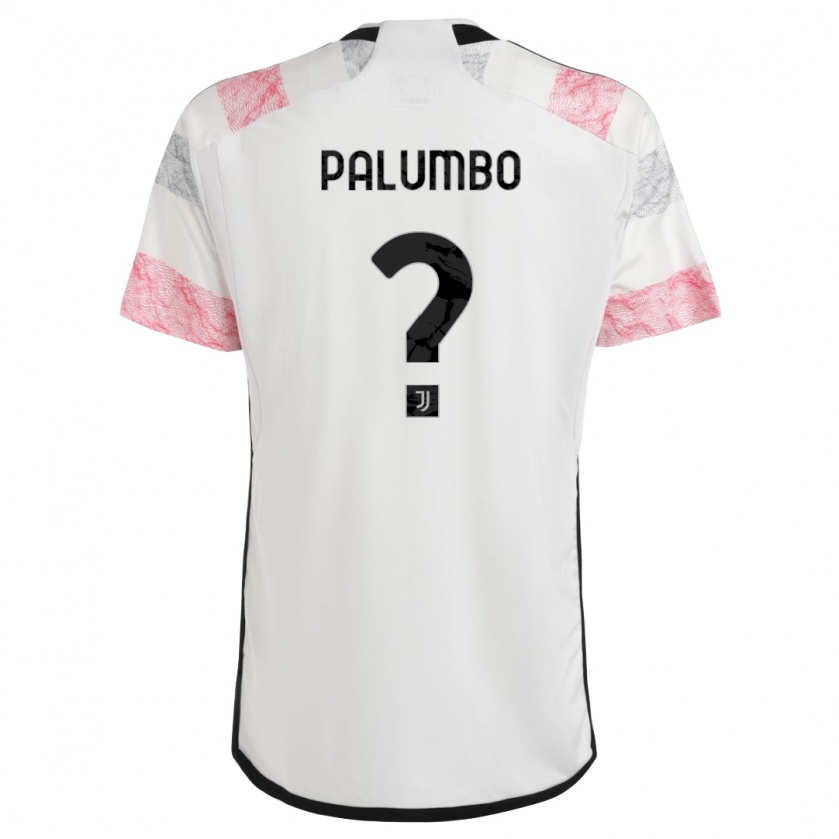 Kandiny Herren Martin Palumbo #0 Weiß Rosa Auswärtstrikot Trikot 2023/24 T-Shirt
