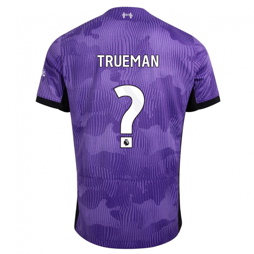 Kandiny Herren Ben Trueman #0 Lila Ausweichtrikot Trikot 2023/24 T-Shirt