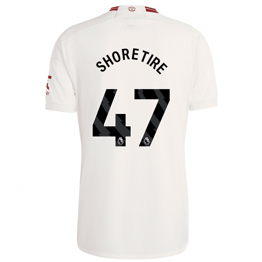 Kandiny Herren Shola Shoretire #47 Weiß Ausweichtrikot Trikot 2023/24 T-Shirt