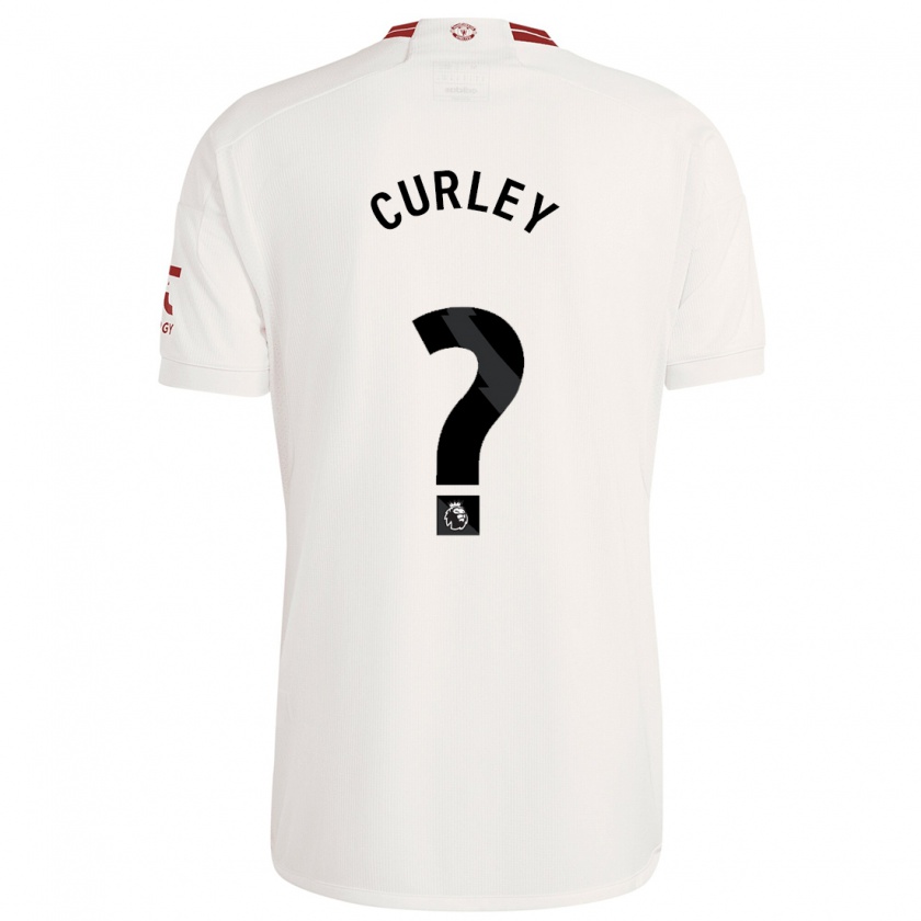 Kandiny Herren Ruben Curley #0 Weiß Ausweichtrikot Trikot 2023/24 T-Shirt