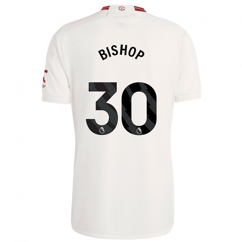 Kandiny Herren Nathan Bishop #30 Weiß Ausweichtrikot Trikot 2023/24 T-Shirt