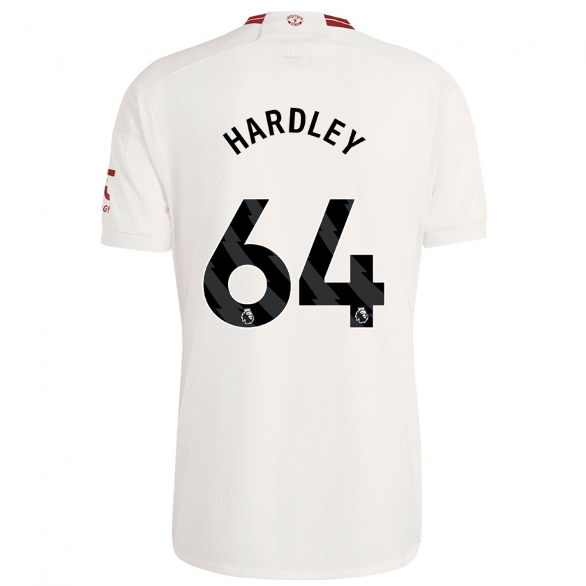 Kandiny Herren Bjorn Hardley #64 Weiß Ausweichtrikot Trikot 2023/24 T-Shirt