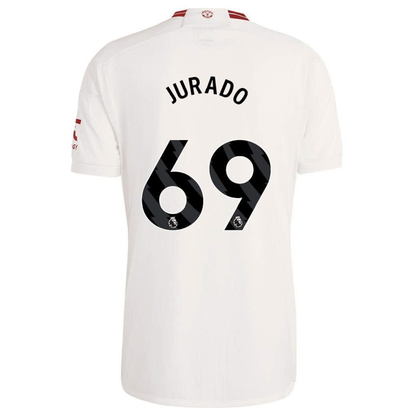 Kandiny Herren Marc Jurado #69 Weiß Ausweichtrikot Trikot 2023/24 T-Shirt
