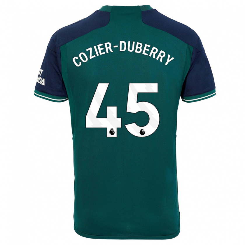 Kandiny Herren Amario Cozier-Duberry #45 Grün Ausweichtrikot Trikot 2023/24 T-Shirt