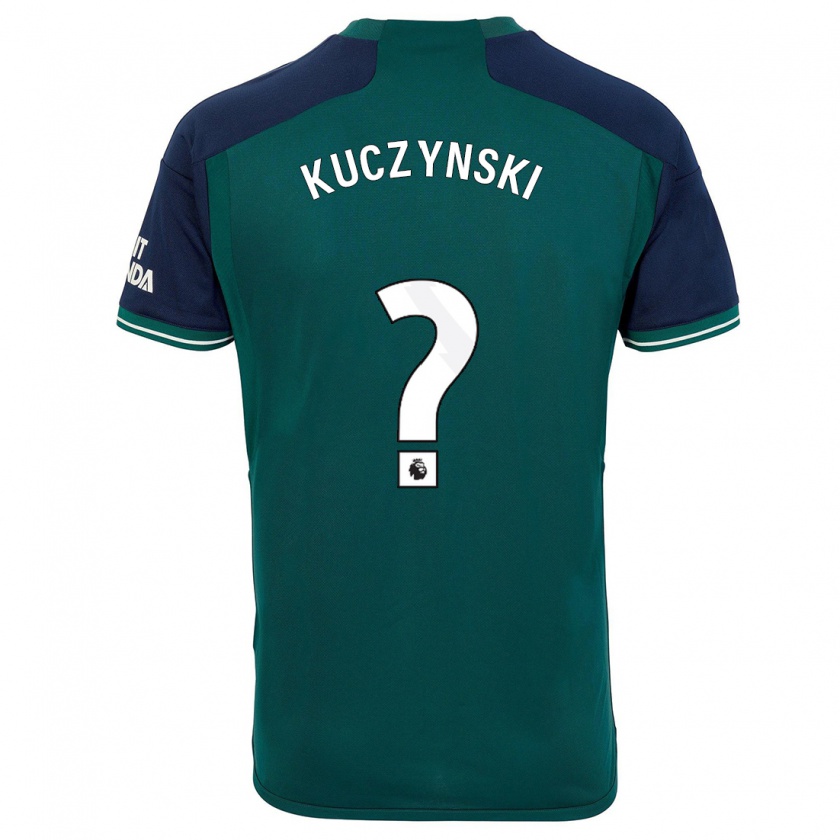 Kandiny Herren Max Kuczynski #0 Grün Ausweichtrikot Trikot 2023/24 T-Shirt