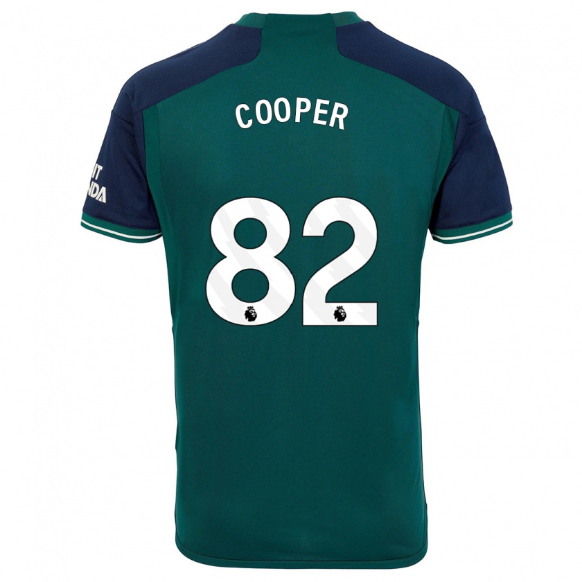 Kandiny Herren Noah Cooper #82 Grün Ausweichtrikot Trikot 2023/24 T-Shirt