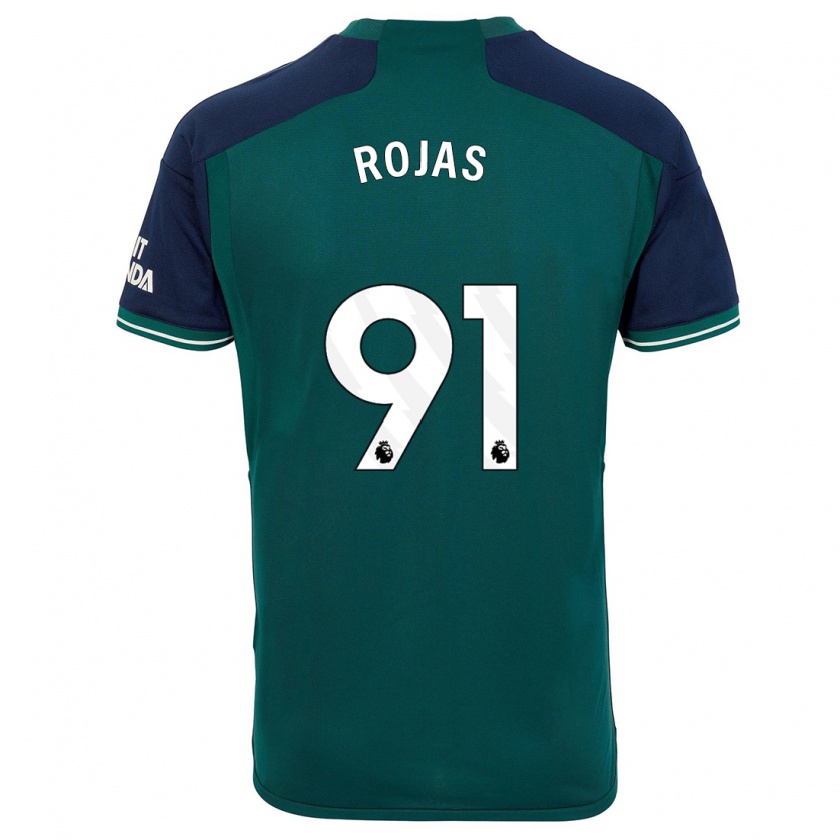 Kandiny Herren Alexei Rojas #91 Grün Ausweichtrikot Trikot 2023/24 T-Shirt