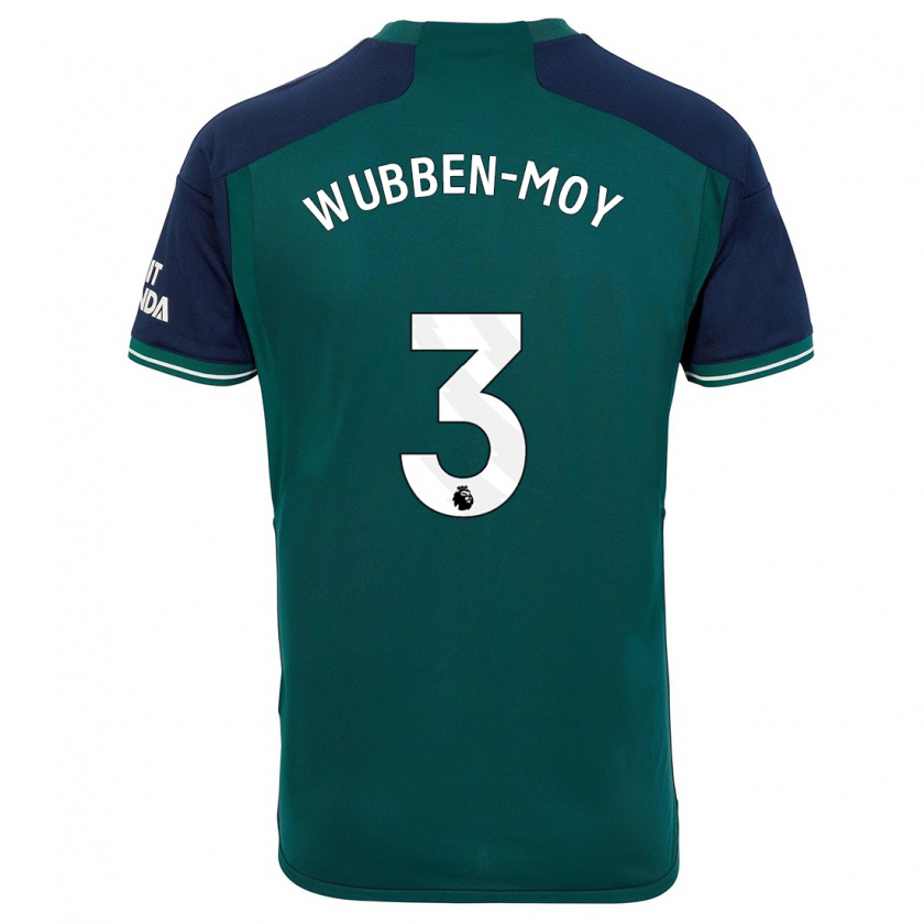 Kandiny Herren Lotte Wubben-Moy #3 Grün Ausweichtrikot Trikot 2023/24 T-Shirt