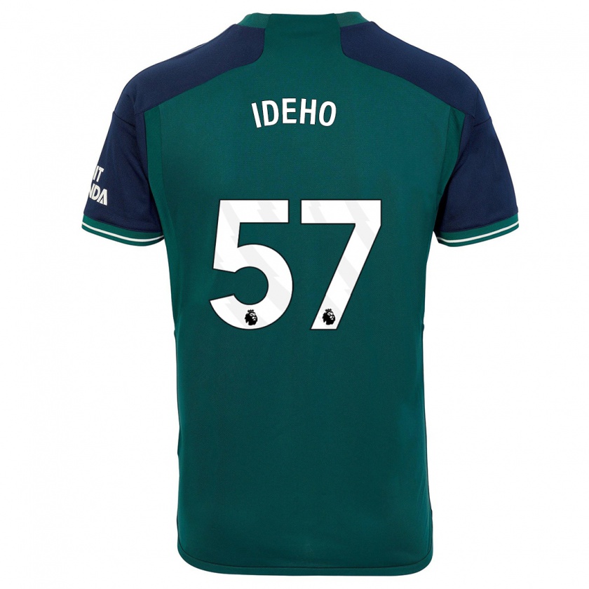 Kandiny Herren Joel Ideho #57 Grün Ausweichtrikot Trikot 2023/24 T-Shirt