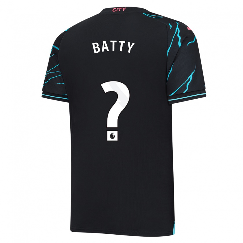Kandiny Herren Daniel Batty #0 Dunkelblau Ausweichtrikot Trikot 2023/24 T-Shirt