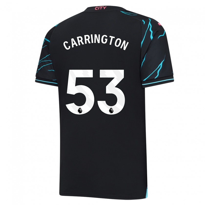 Kandiny Herren Ezra Carrington #53 Dunkelblau Ausweichtrikot Trikot 2023/24 T-Shirt