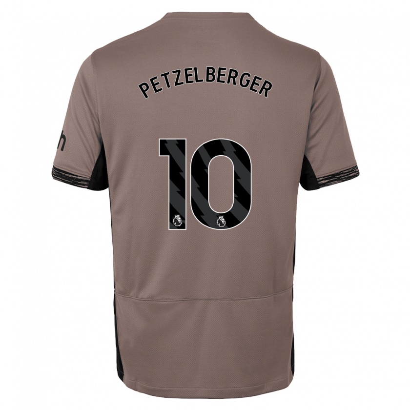 Kandiny Herren Ramona Petzelberger #10 Dunkelbeige Ausweichtrikot Trikot 2023/24 T-Shirt