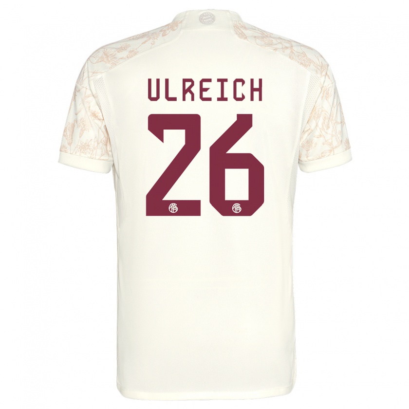 Kandiny Herren Sven Ulreich #26 Cremefarben Ausweichtrikot Trikot 2023/24 T-Shirt