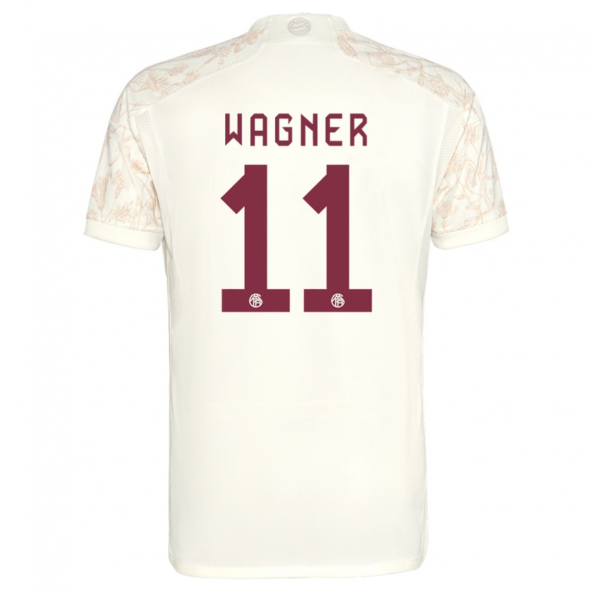 Kandiny Herren Ricardo Wagner #11 Cremefarben Ausweichtrikot Trikot 2023/24 T-Shirt