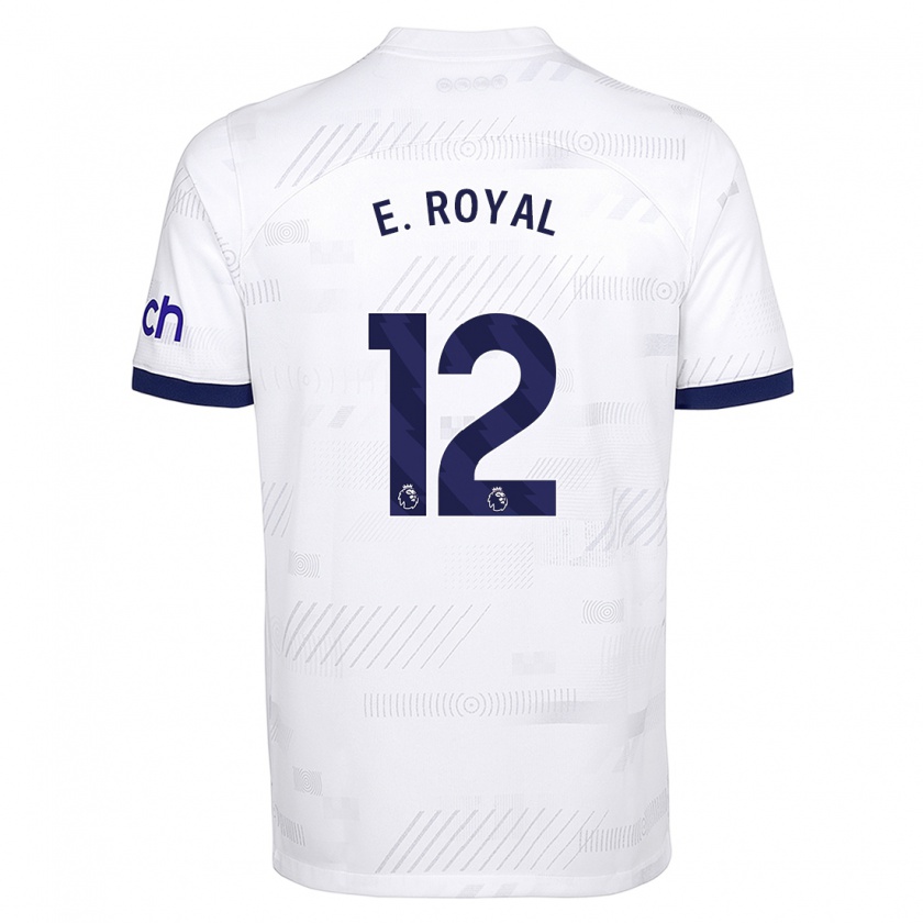 Kandiny Damen Emerson Royal #12 Weiß Heimtrikot Trikot 2023/24 T-Shirt