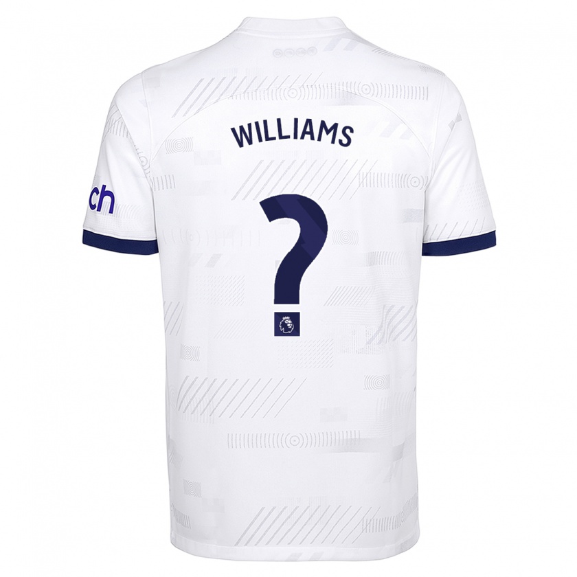 Kandiny Damen Jaden Williams #0 Weiß Heimtrikot Trikot 2023/24 T-Shirt