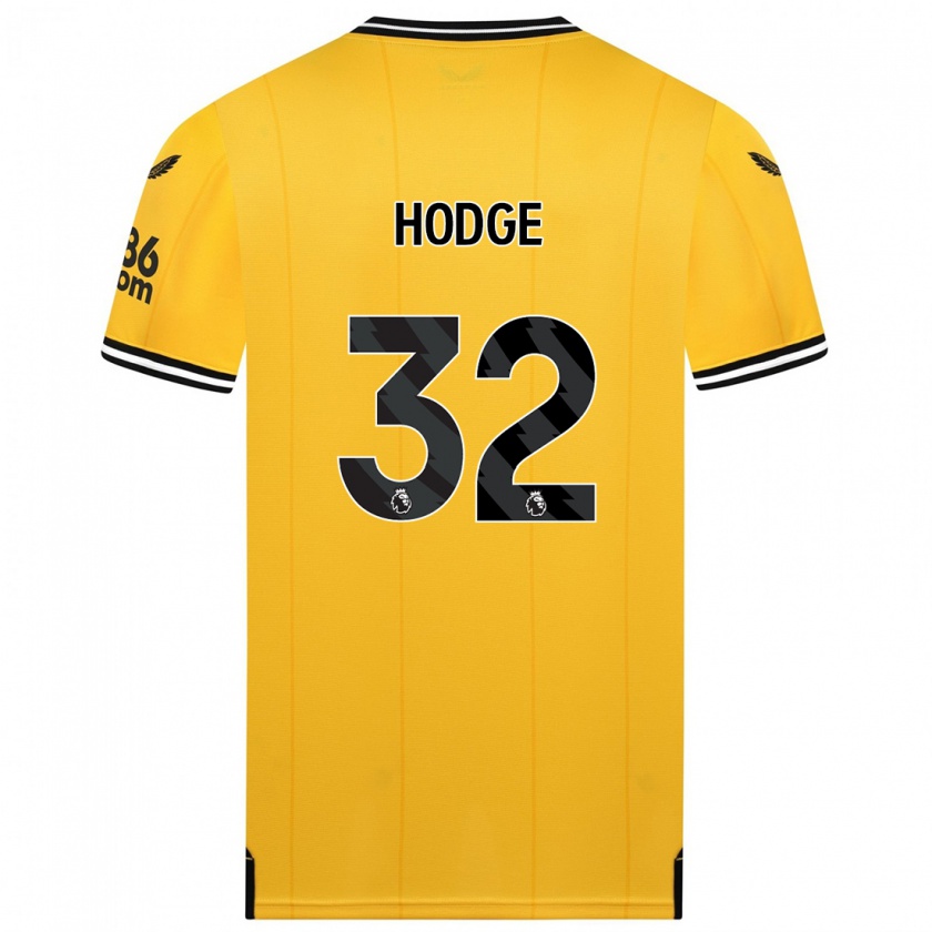 Kandiny Damen Joe Hodge #32 Gelb Heimtrikot Trikot 2023/24 T-Shirt