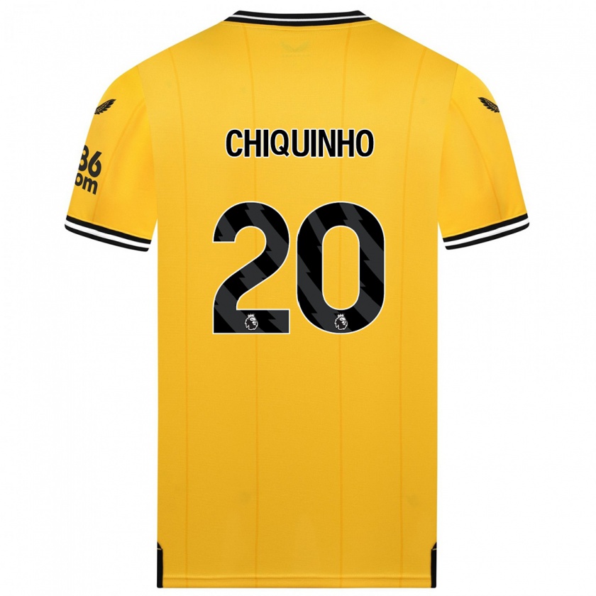 Kandiny Damen Chiquinho #20 Gelb Heimtrikot Trikot 2023/24 T-Shirt