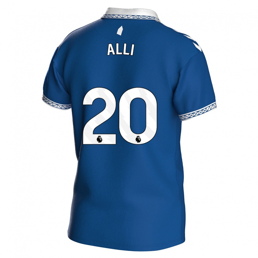 Kandiny Damen Dele Alli #20 Königsblau Heimtrikot Trikot 2023/24 T-Shirt