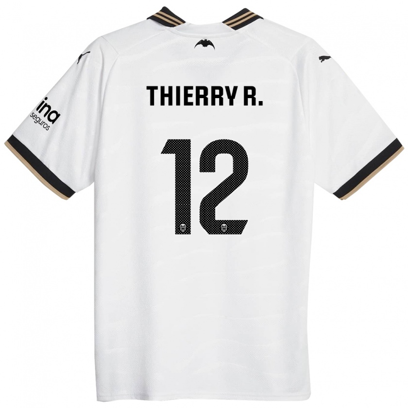 Kandiny Damen Thierry Correia #12 Weiß Heimtrikot Trikot 2023/24 T-Shirt