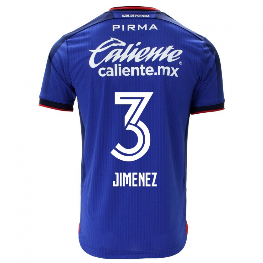 Kandiny Damen Jaiber Jimenez #3 Blau Heimtrikot Trikot 2023/24 T-Shirt