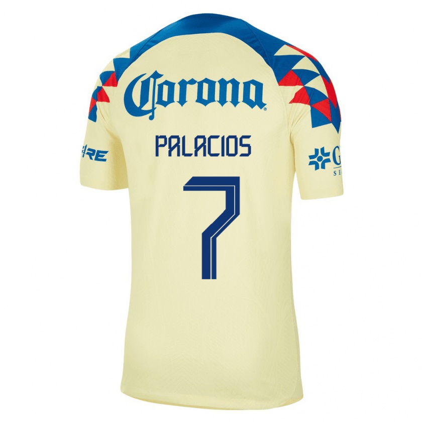 Kandiny Damen Kiana Palacios #7 Gelb Heimtrikot Trikot 2023/24 T-Shirt