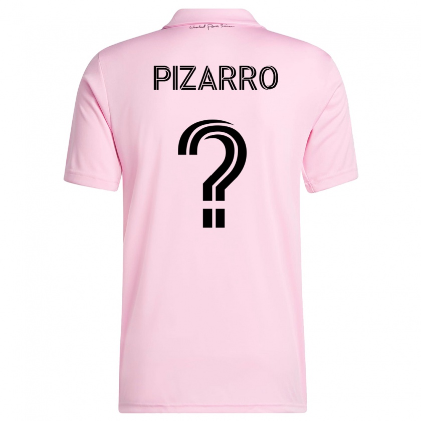 Kandiny Damen Rodolfo Pizarro #0 Rosa Heimtrikot Trikot 2023/24 T-Shirt