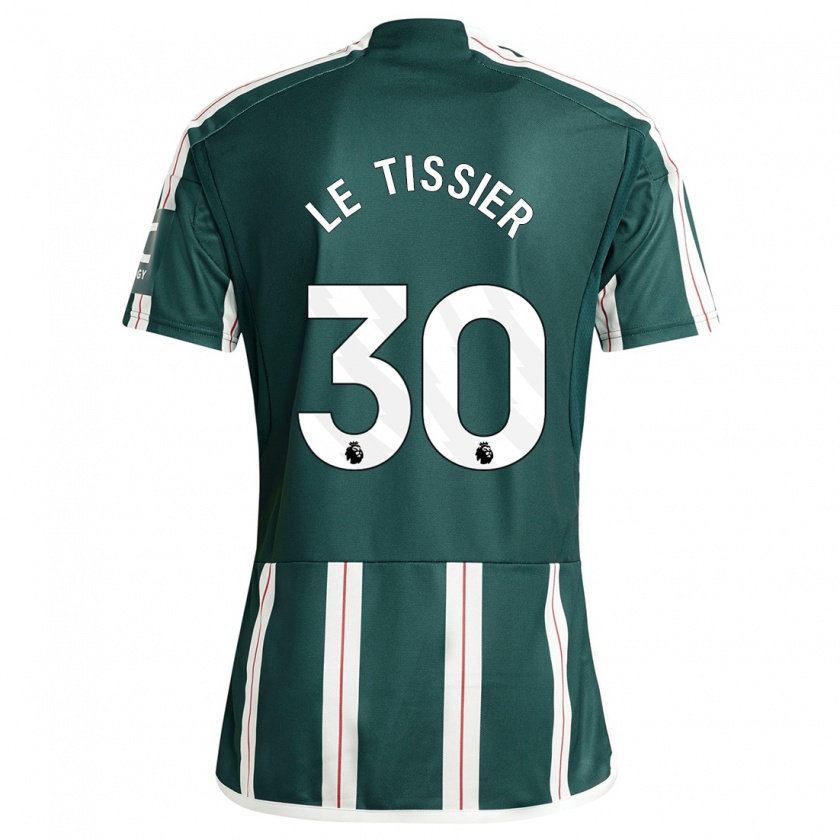 Kandiny Damen Maya Le Tissier #30 Dunkelgrün Auswärtstrikot Trikot 2023/24 T-Shirt