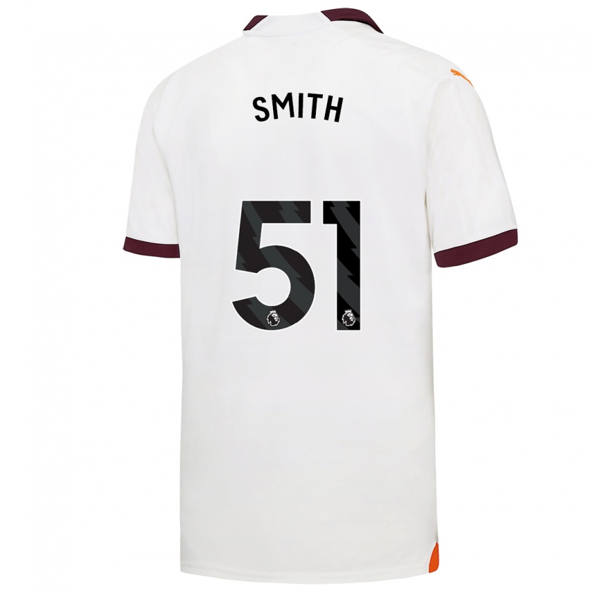 Kandiny Damen Isaac Smith #51 Weiß Auswärtstrikot Trikot 2023/24 T-Shirt
