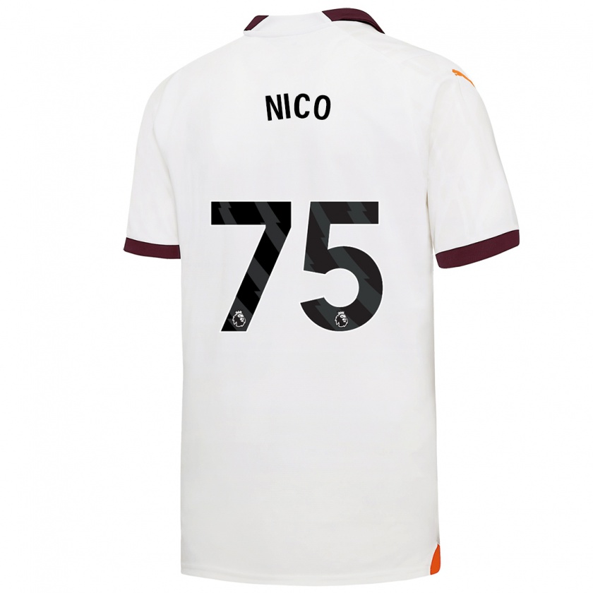 Kandiny Damen Nico O'reilly #75 Weiß Auswärtstrikot Trikot 2023/24 T-Shirt