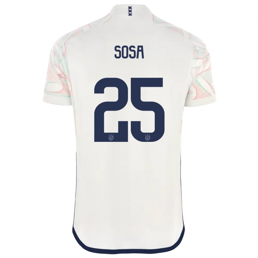 Kandiny Damen Borna Sosa #25 Weiß Auswärtstrikot Trikot 2023/24 T-Shirt