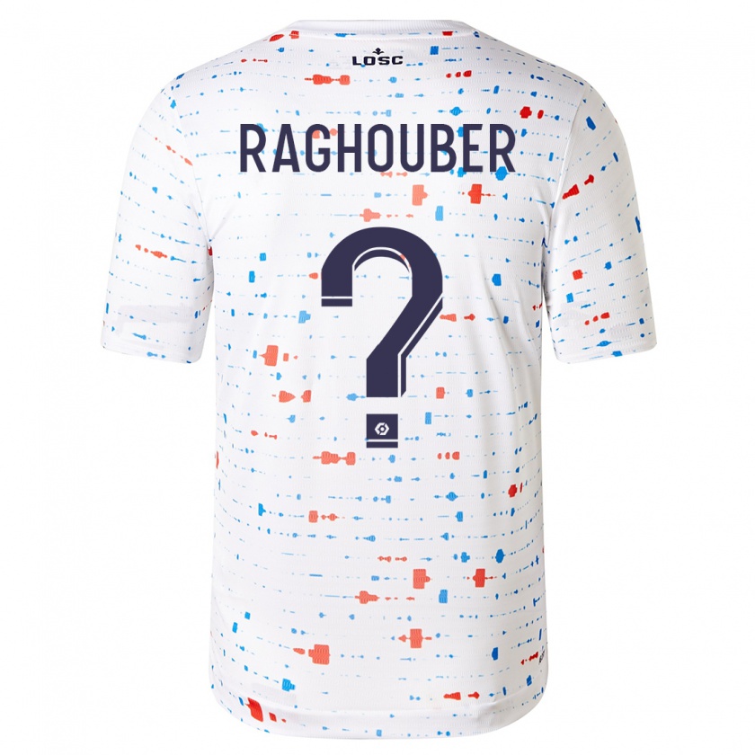 Kandiny Damen Ugo Raghouber #0 Weiß Auswärtstrikot Trikot 2023/24 T-Shirt